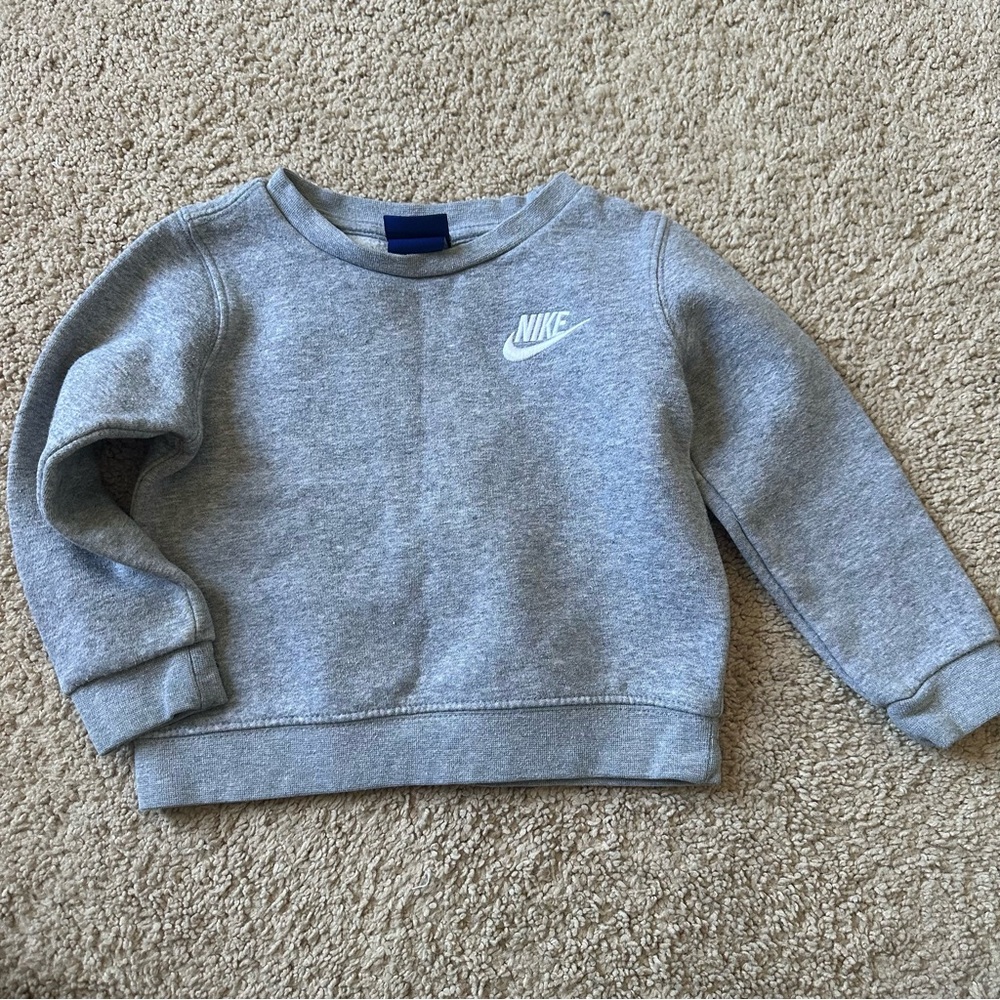 Nike Kids Heather Gray Sweatshirt
